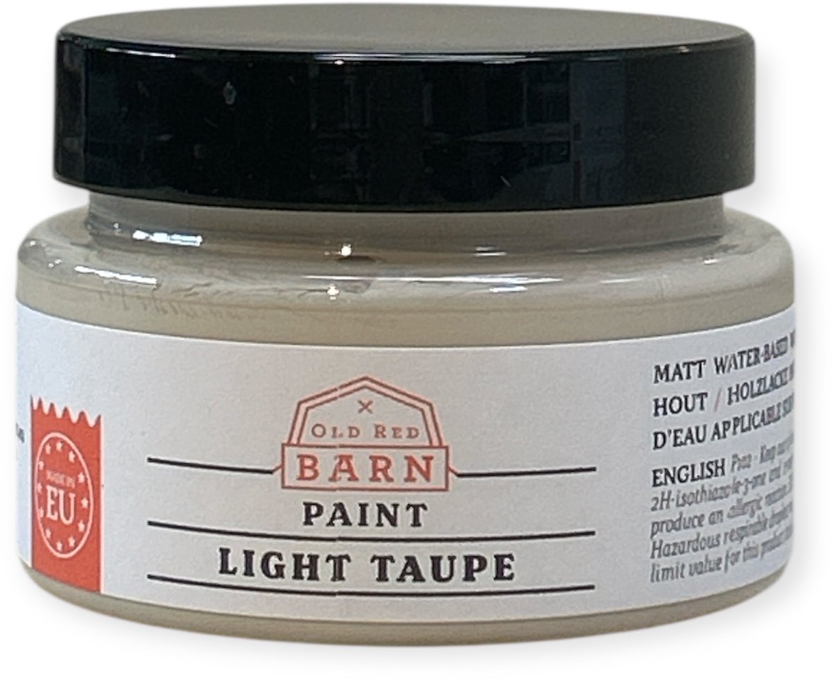 Old Red Barn Paint - Meubelverf - LIGHT TAUPE - 75 ml - ORB Paint -