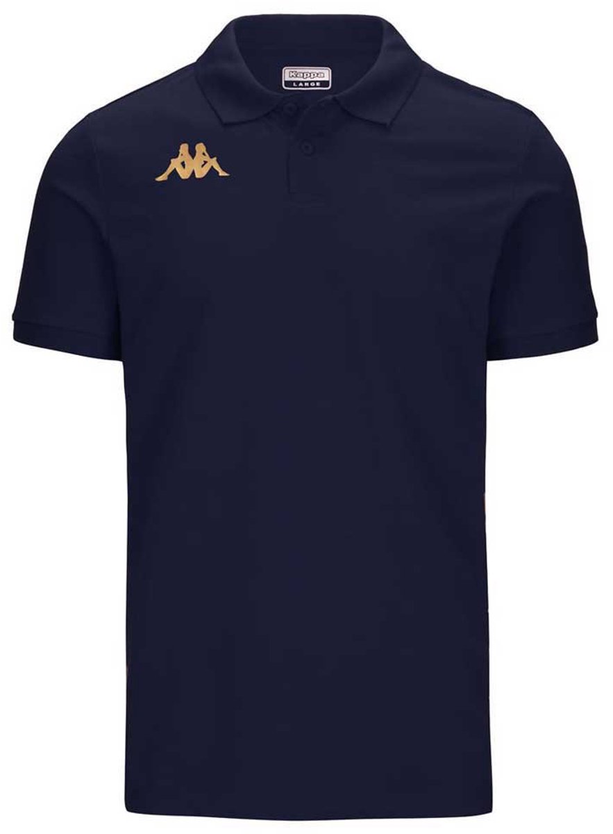 Kappa Gastio Korte Mouw Poloshirt M Man Blauw