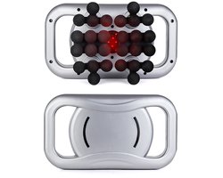 Massagepistool - Massagegun -Spier Ontspanning - infrarood Therapie - 30 Kops - 9 Intensiteitsniveaus - 9 Massage modes - Krachtige Motor 19000 keer/min 35mm Diepe Percussie - Effectief Spiervermoeidheid & Pijn Verlicht Rug, Benen