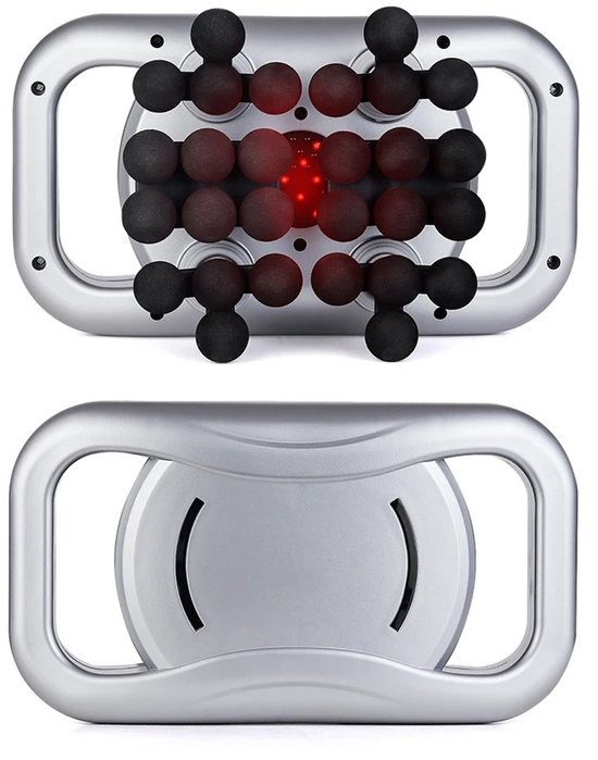 Massagepistool Spierontspanner Infrarood Grijs 30 Kops - Massagepistool - €129,95