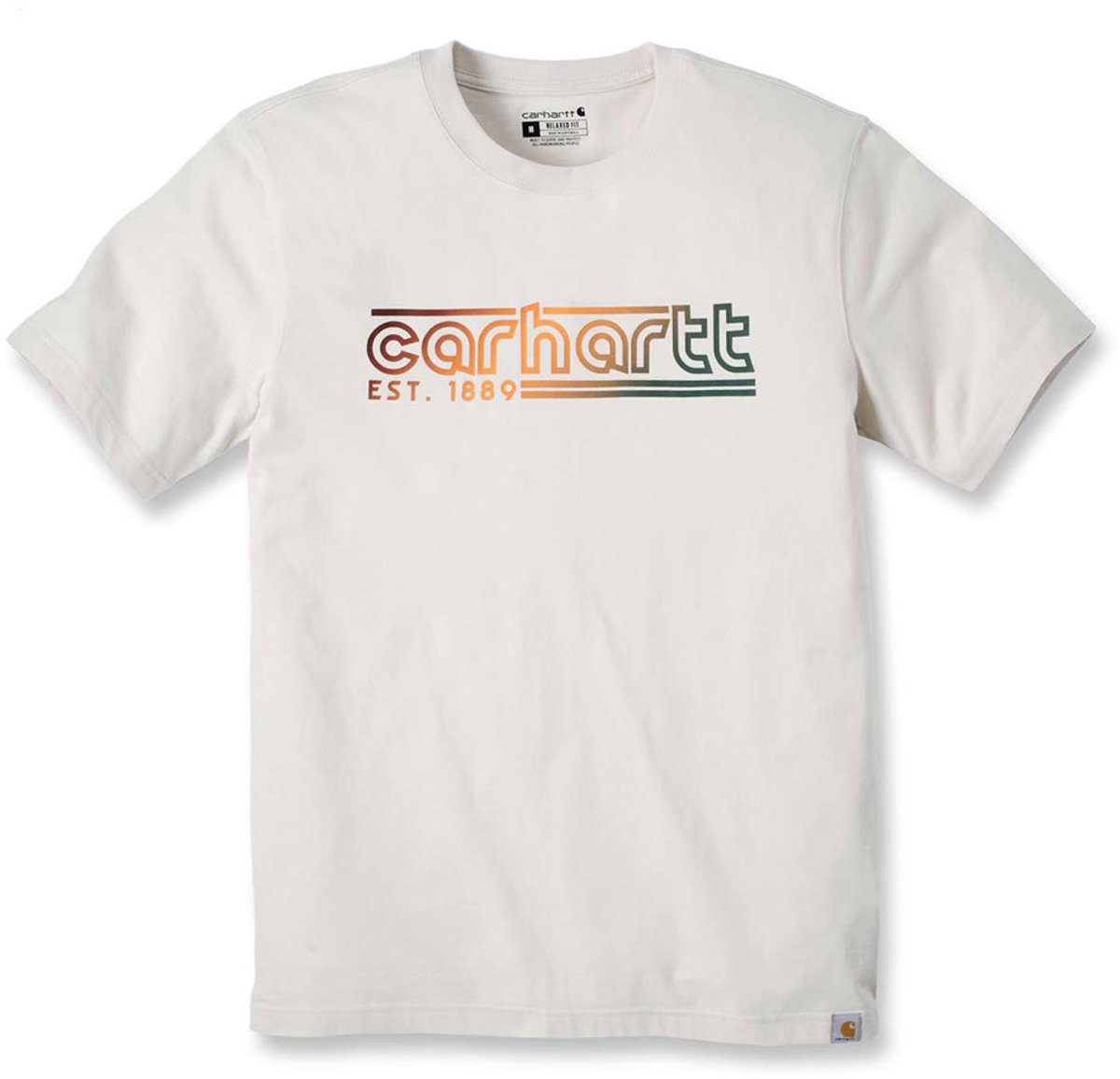 Carhartt S/S T-shirt met houthakkersprint 106538