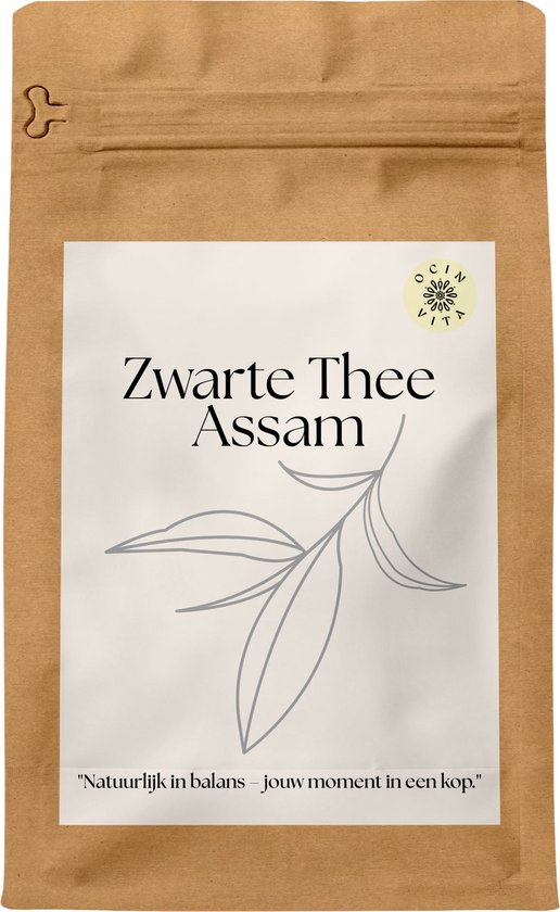 Thee - Zwarte Thee Assam OP1 - Premium - 100g - 100% natuurlijk - Ocin Vita