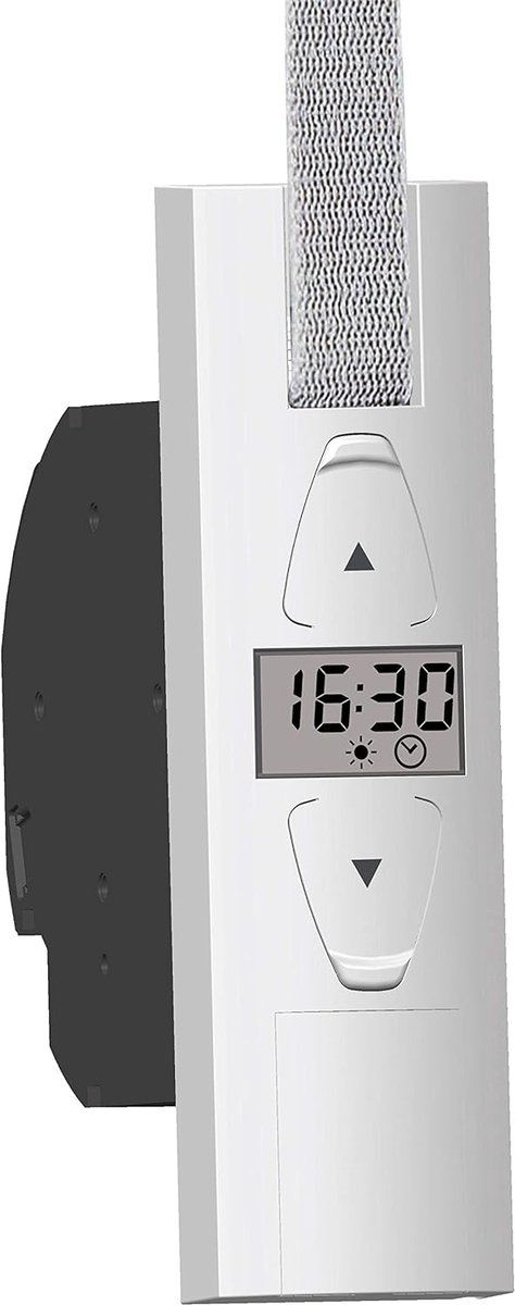 Bol.com SuperRollo GW250 elektrische bandoproller, display & comfort, inbouw, voor 23 mm, elektrische rolluikaandrijving, rollui... aanbieding