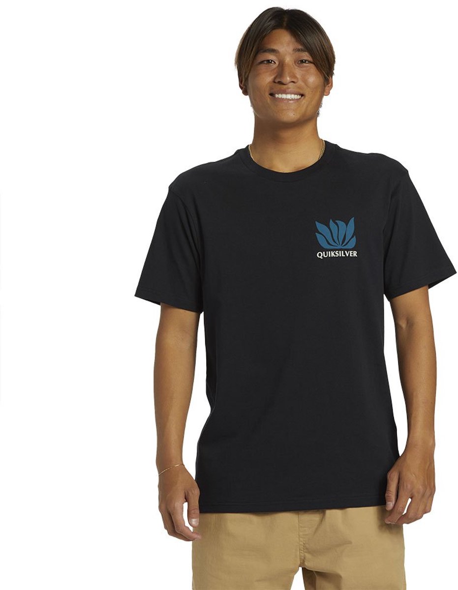 Quiksilver Natural Forms T-shirt Met Korte Mouwen S Man Zwart