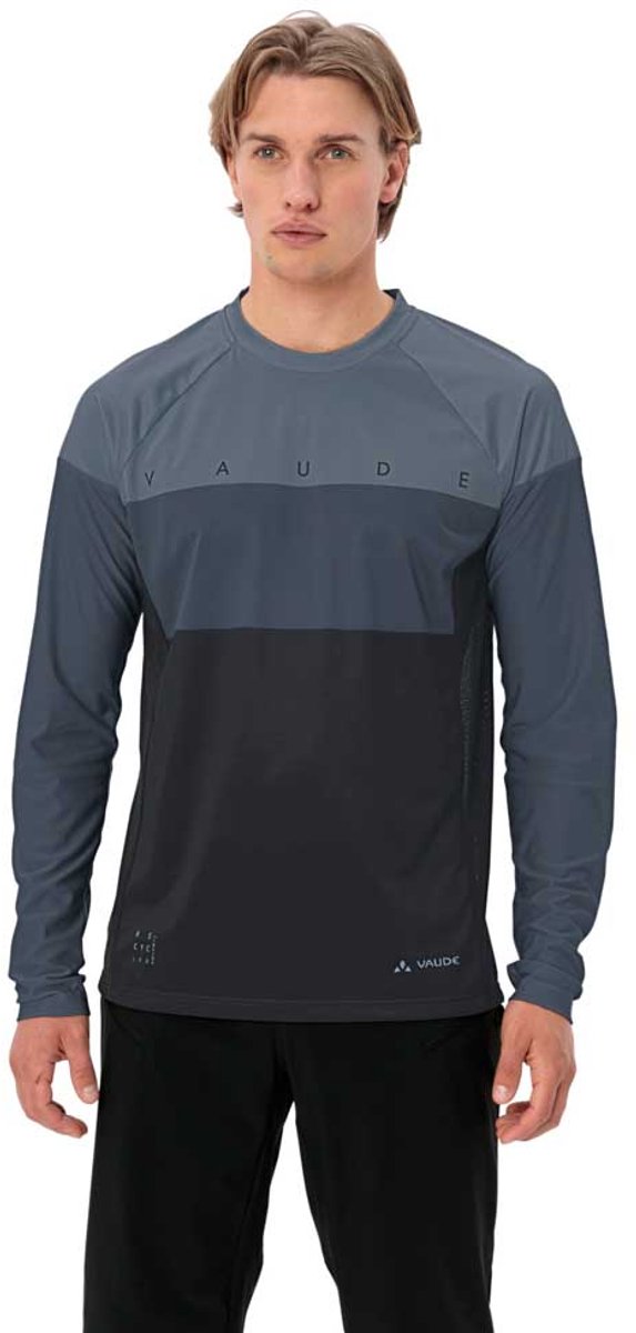 Vaude Bike Moab Vi T-shirt Met Lange Mouwen Man Heron
