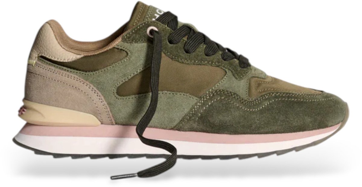 The Hoff Brand Los Angeles Sneakers - Suède - Dames - Groen - Maat 41