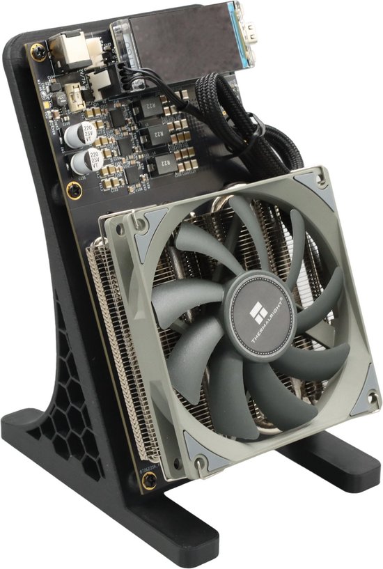 NerdQaxe++ Hydro Miner Bitcoin ASIC – 4.8 TH/s, 15J/TH, 60W, WiFi 2.4G, Silenzioso Con Alimentatore Incluso – Per Mining Domestico - 2