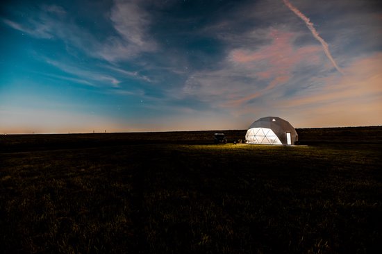 Glamping DOME/ GLOBE - 8 meter - Wit — afbeelding 3