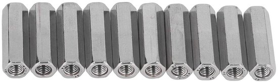 MARINETECH Vierkantmoer M6 RVS A4-80, 200 stuks kopen MARINETECH Vierkantmoer M6 RVS A4-80, 200 stuks kopen