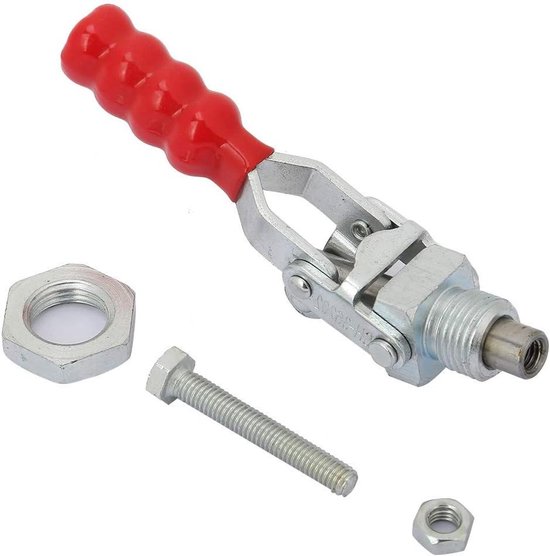 4 stuks trekvergrendeling verstelbare tuimelklem snelsluiting 100 kg 220 lbs houdcapaciteit Heavy Duty Toggle Catch Hasp Clip Klem voor deur, kast doos kofferbak, roker deksel