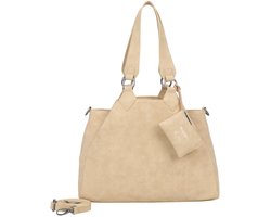 Fritzi aus Preußen schoudertas shopper Maia Special Jakx Shopper Brick beige