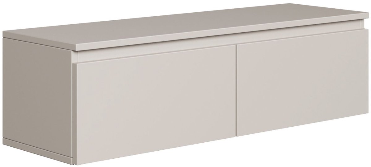 Selsey Bemmi - TV-wandmeubel, grijs, 100 cm