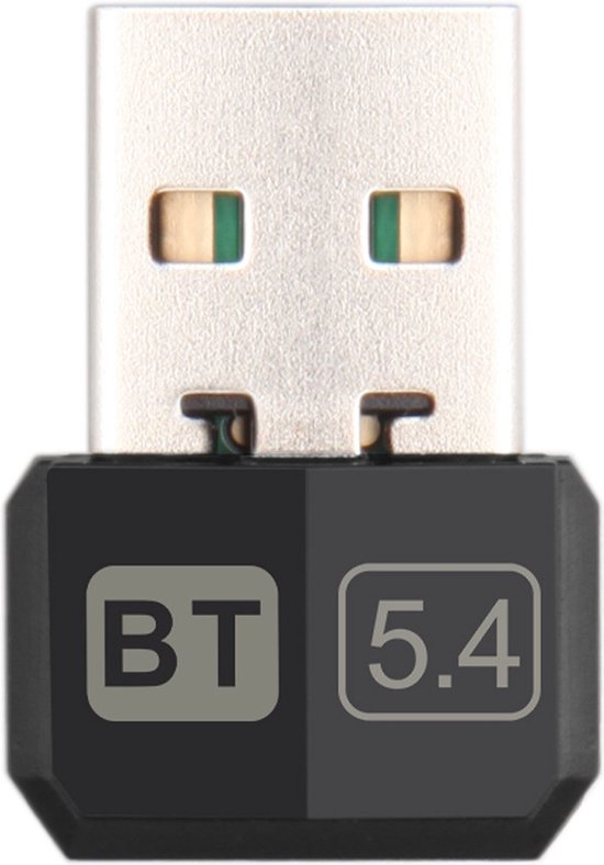 Bluetooth 5.4 USB Adapter – Nano Dongle – 20m Bereik – Compatibel met ...