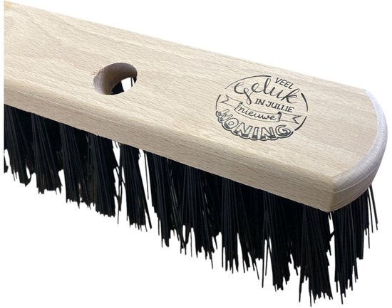 Cadeautje nieuwe woning - straatbezem met steel - Housewarming cadeau - Bezem met steel 120 cm van Ongeremd — afbeelding 2