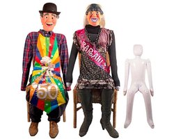 Folat - Abraham / Sarah opblaasbare pop