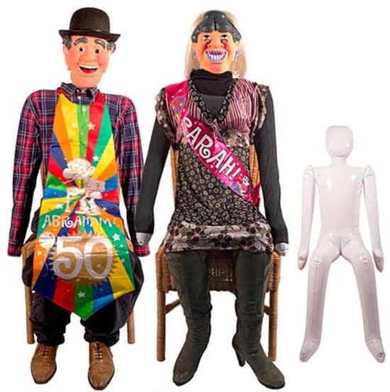 Folat - Abraham / Sarah opblaasbare pop