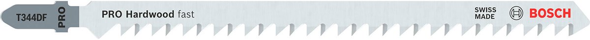 Bosch PRO Hardhout snel T344DF Decoupeerzaagblad 152 mm 25-delig - 2608655116