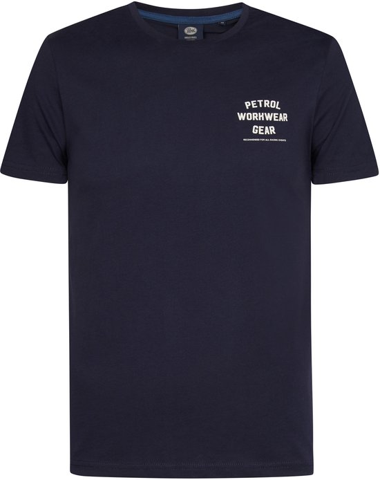 Petrol Industries - T-shirt imprimé au dos Powell pour homme - Blauw - Taille L