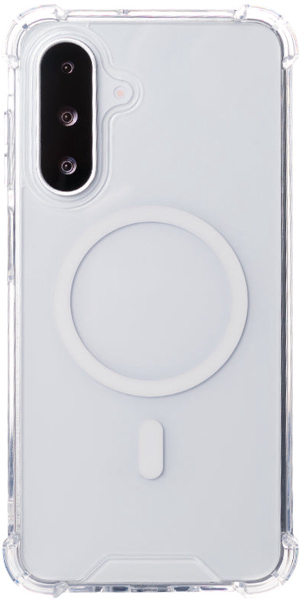 Rixus Anti-Burst Case With MagSafe For Samsung Galaxy A26, A17 Transparent