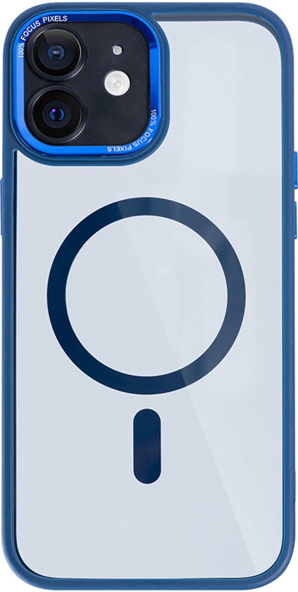 Rixus Classic 04 Case With MagSafe For iPhone 11 Dark Blue