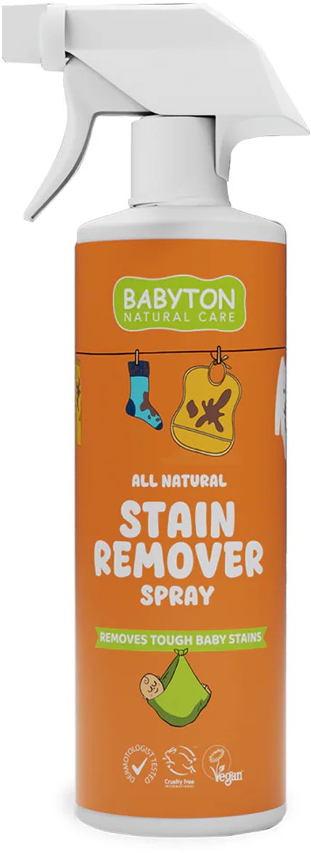 BABYTON - Natuurlijke Vlekkenverwijderaar - Verwijdert hardnekkige vlekken - Zachte formule - 500ml