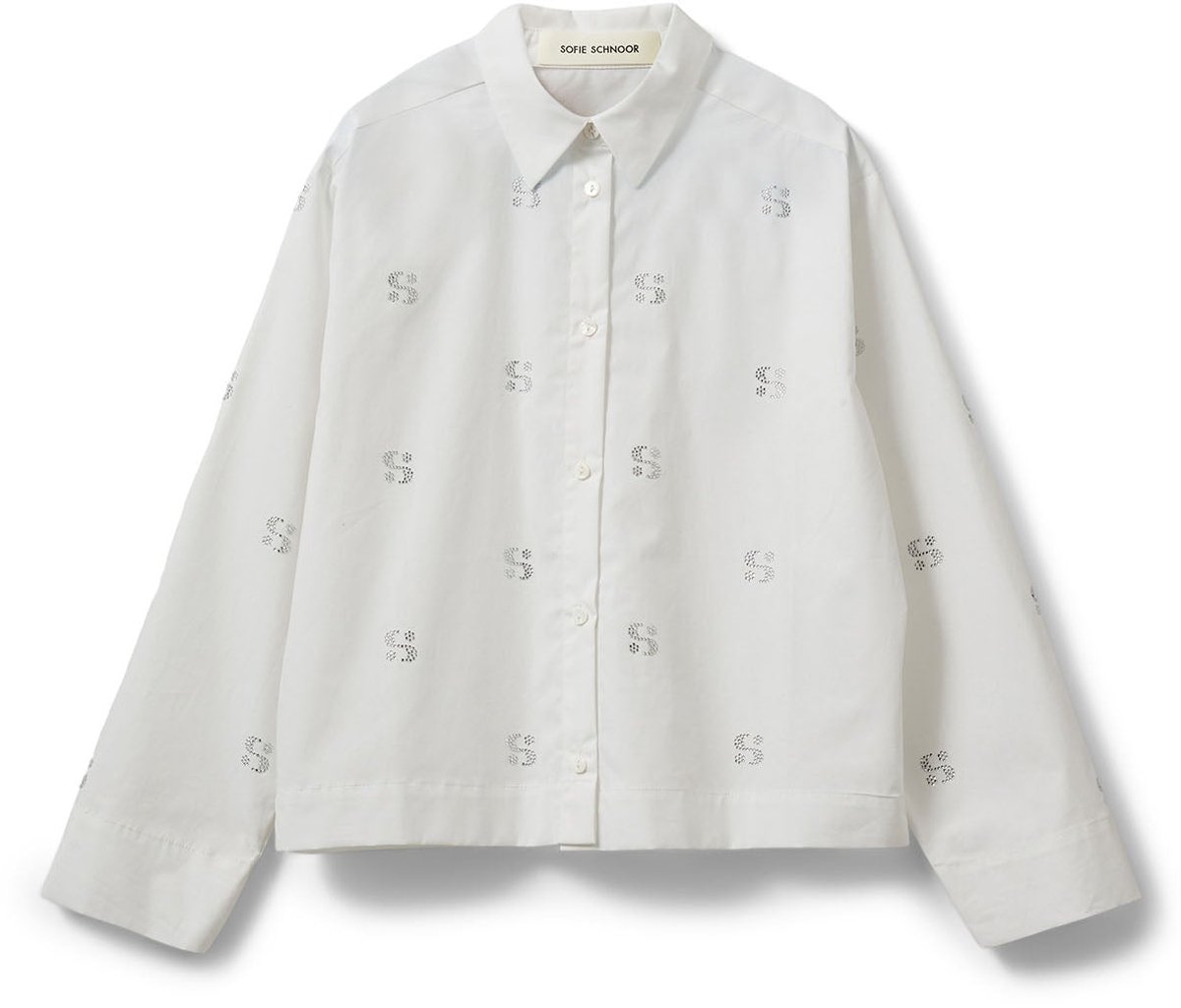 Sofie Schnoor - Ellida Top - Brilliant White - Maat 128
