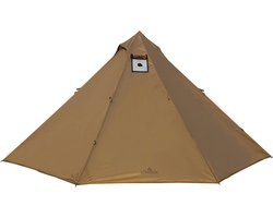 Tipi Tent voor 1-4 Personen - Lichtgewicht en Duurzaam voor Kamperen en Wandelen