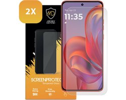 2-Pack MobyDefend Screenprotectors - Geschikt voor Motorola Edge 60 Neo - Case-Friendly Screensavers - Gehard Glas