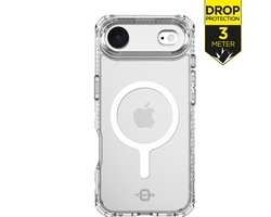 ITSKINS Doorzichtig Hoesje geschikt voor Apple iPhone Air MagSafe Telefoonhoesje Hardcase | ITSKINS Level 2 HybridMagClear R Backcover Shockproof | Geschikt voor MagSafe | Geschikt voor Draadloos Opladen met Magnetische Ring | Geschikt voor MagSafe