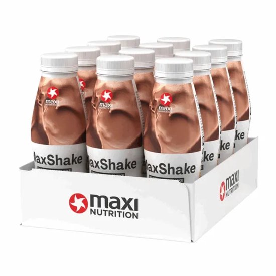 MaxiNutrition MaxShake Protein Milkshake Chocolate (12x 330ml)