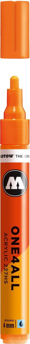 Molotow - One4All 4mm Marker Neon Orange Fluorescent
