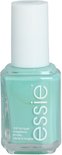 Flesje mintgroene Essie nagellak met witte dop. De tekst 'essie nail lacquer' staat op het flesje.