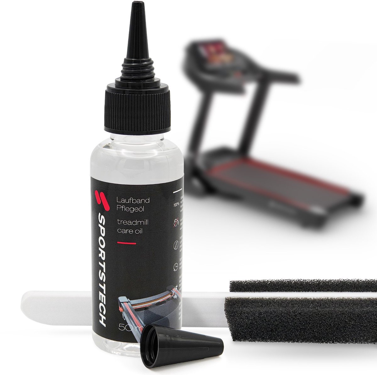 Sportstech TM_Care - siliconenolie -50 ml - smeermiddel