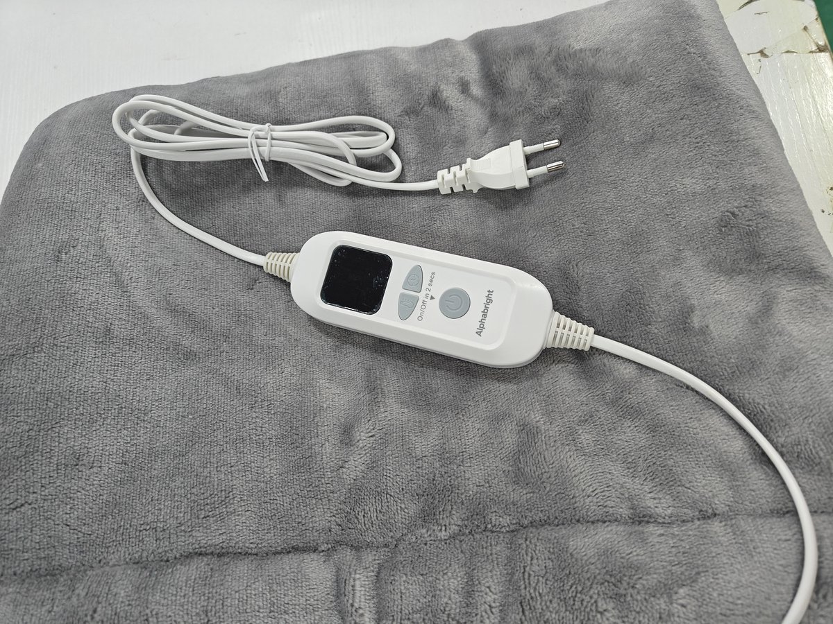 AlphaBright Elektrische Warmtedeken 9 Warmtestanden - afbeelding 2