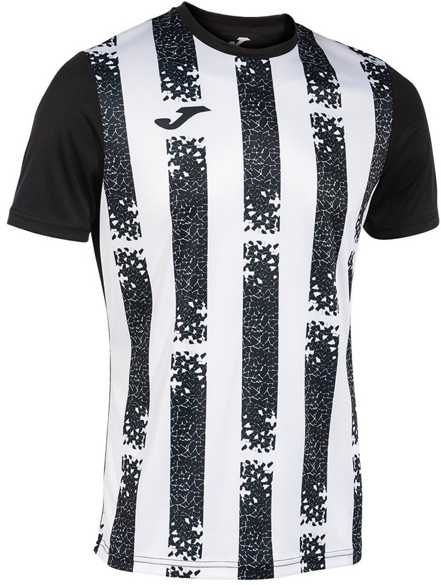 Joma Inter Iii T-shirt Met Korte Mouwen Wit,Zwart XL Man