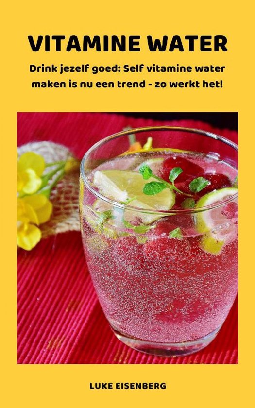 VITAMINE WATER - Drink jezelf gezond - cover