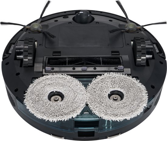Zoef Robot Robotstofzuiger met dweilfunctie Willem 2.0 - robot vacuum - 6000Pa zuigkracht - Roterende mops - dweilrobot - met laadstation