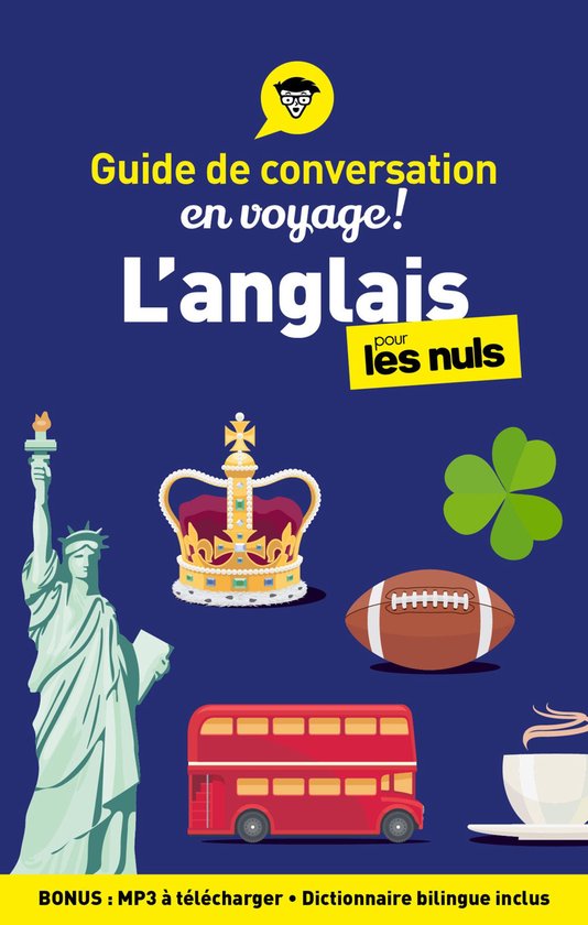 Guide de conversation en voyage ! - L'anglais pour les Nuls, ... - cover