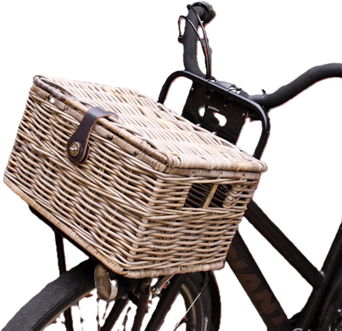 Bicycle Gear Panier Vélo en Osier 45x30x25cm