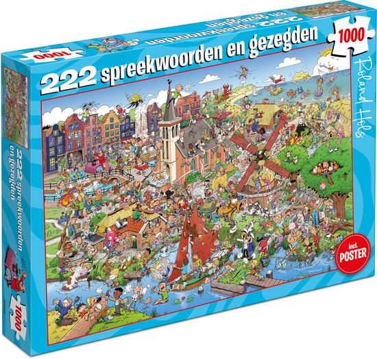222 Spreekwoorden en Gezegden - Roland Hols - Tucker's Fun Factory Legpuzzels 1000 stukjes