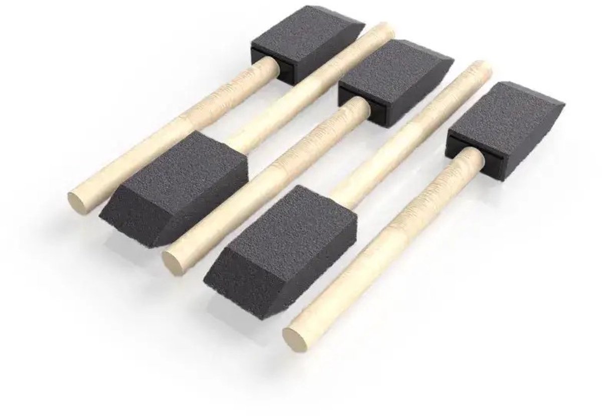 Hartley Foam Detail Brushes 5 stuks