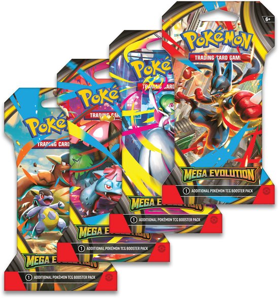 Pokémon Mega Evolution Sleeved Booster