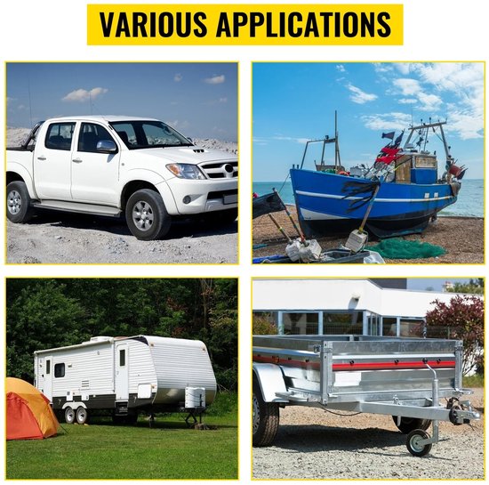 NaevaMi Neuswiel Aanhangwagen - Elektrisch Neuswiel - Gemotoriseerd Neuswiel - Caravan & Camperaccessoires - Caravan Mover - 350W 12V - 2270KG van NaevaMi — afbeelding 5