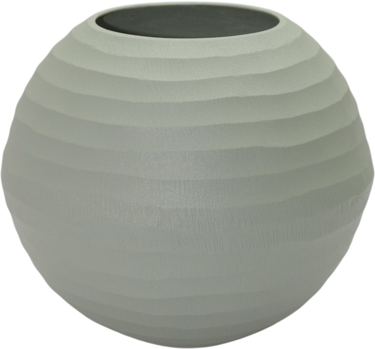 by Mooss - Paudar - Vaas - Planter - Bloempot - Green - Ã˜ 24 cm - Metaal - Groen
