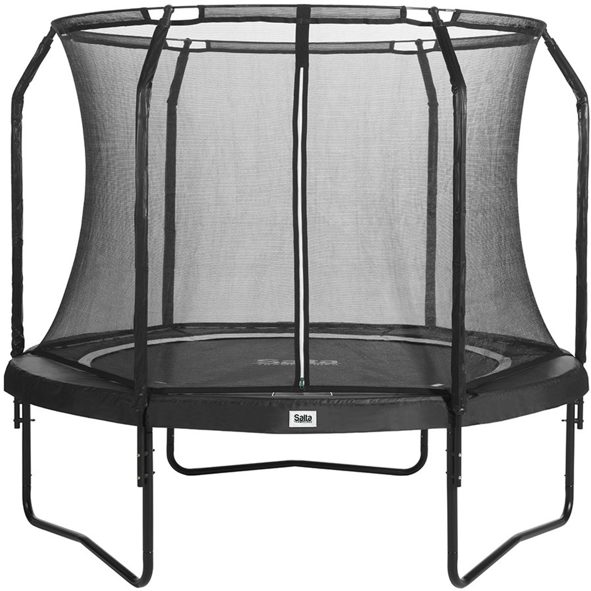 Salta Premium Black Edition - Trampoline met veiligheidsnet - ø 251 cm - Zwart — afbeelding 13