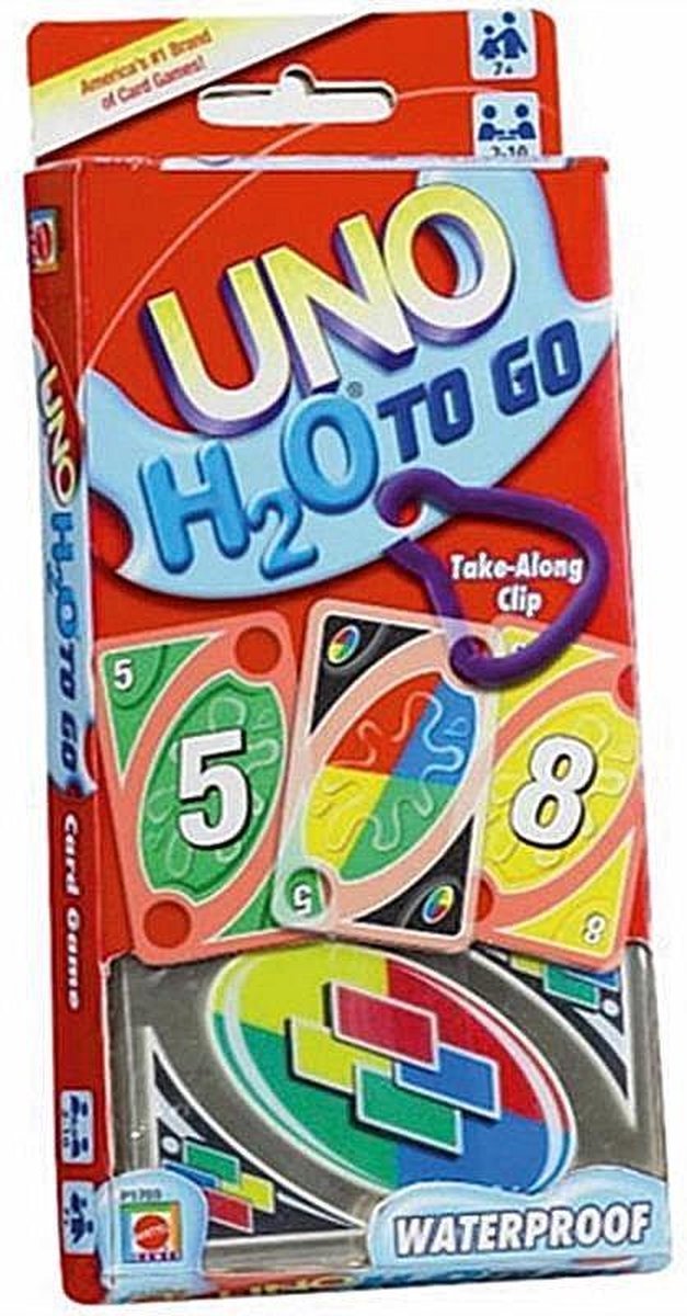 Mattel Games Uno H2O To Go - Kaartspel — afbeelding 10