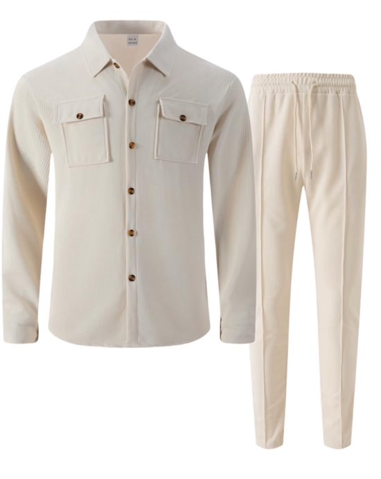 Chique 2-delige set voor heren, met linnen overhemd, lange mouwen, met capuchon casual broek, elastische taille, pyjamaset, winter, sweatshirt, hemd, grote maat, met knopen, broek, trainingspak, #01 Chique 2-delige set voor heren, met linnen overhemd, lange mouwen, met capuchon casual broek, elastische taille, pyjamaset, winter, sweatshirt, hemd, grote maat, met knopen, broek, trainingspak, #01