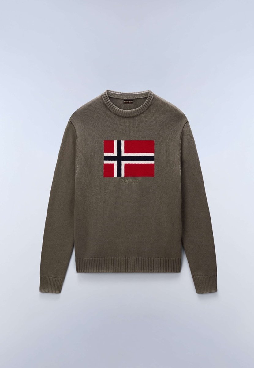 Napapijri Pullover D-Mura C NP0A891U -M Tea Leaf G0a