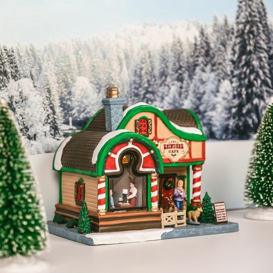 Lemax - The Reindeer Cafe