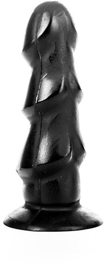 Dildo anal noir avec picots